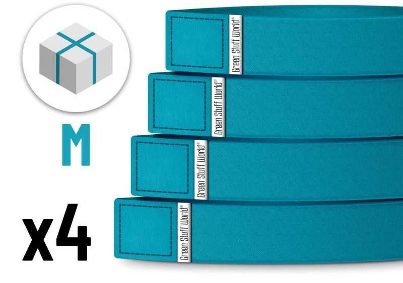 GSW: Elastic Bands for Board Games - Medium (4 Pack)