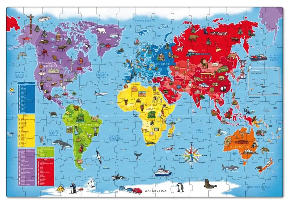 Orchard Toys: Map of the World Puzzle (150pc Jigsaw) Board Game