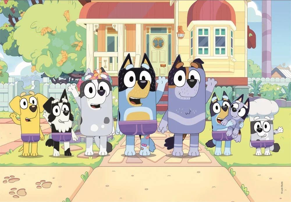 Clementoni: Bluey - Puzzles (2x60pc Jigsaws) Board Game