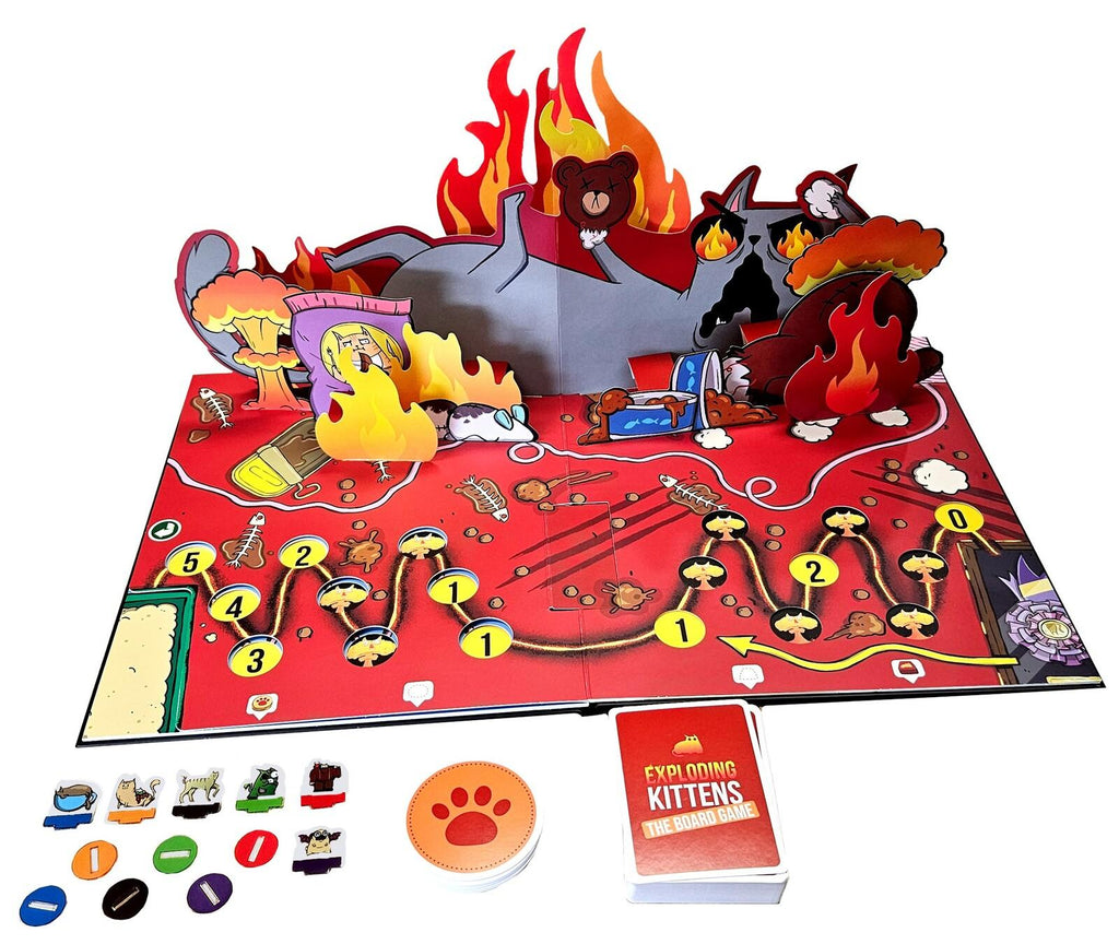 Exploding Kittens: The Board Game (Super Fan Edition)