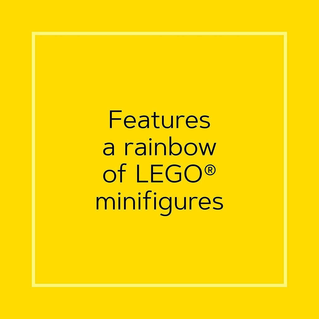 LEGO: Minifigure Rainbow Puzzle (1000pc Jigsaw) Board Game