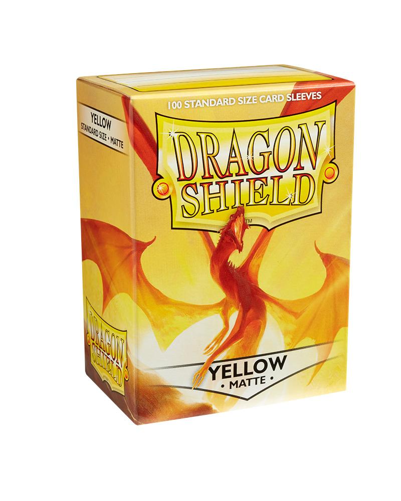 Dragon Shield: Matte Yellow Sleeves
