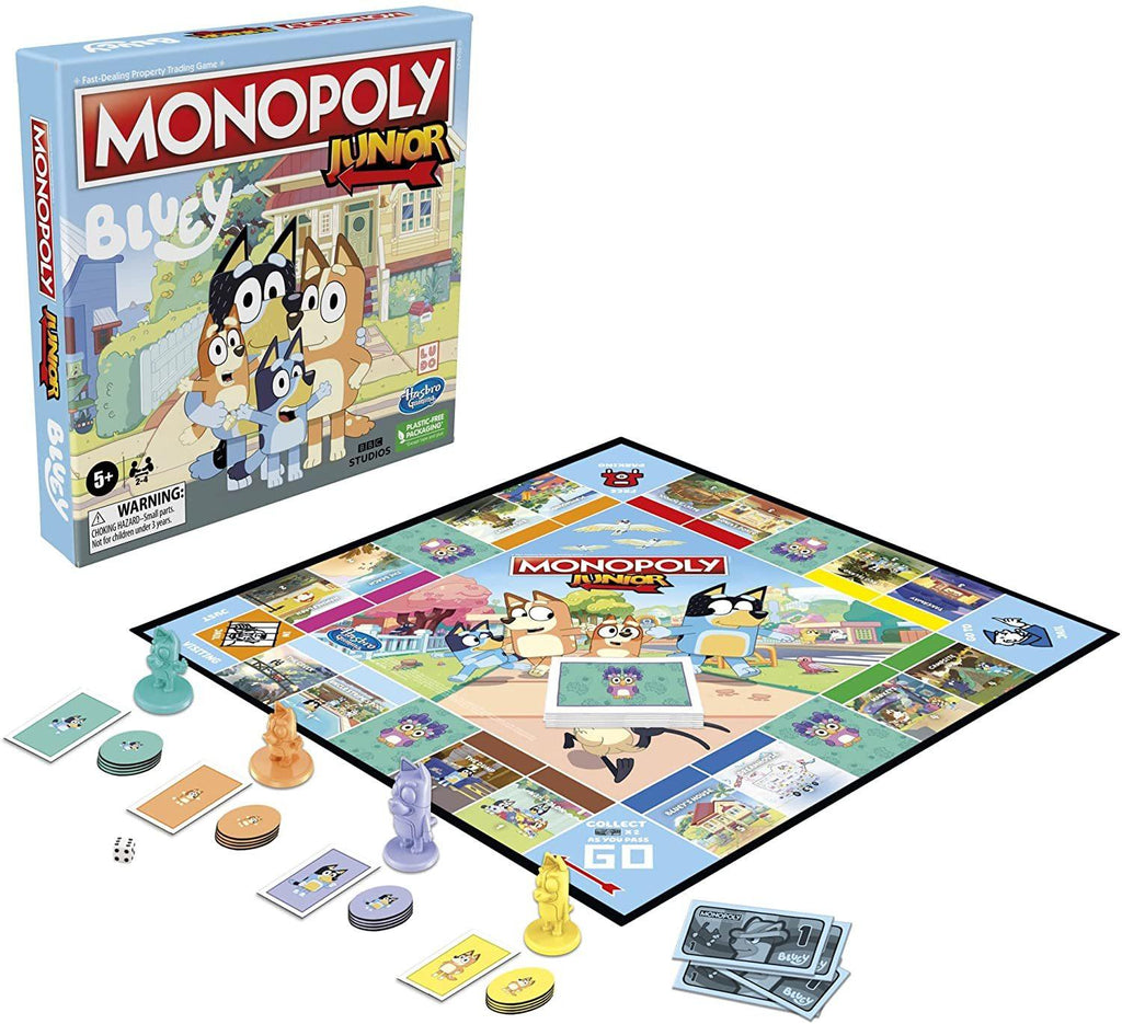 Monopoly Junior: Bluey Board Game