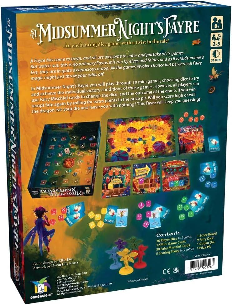 A Midsummer Nights Fayre Board Game