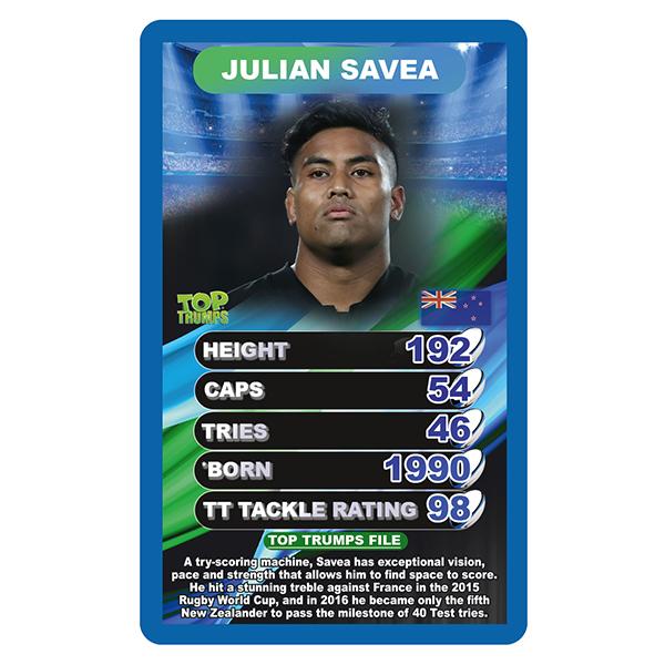 Top Trumps Classics: World Rugby Stars Board Game