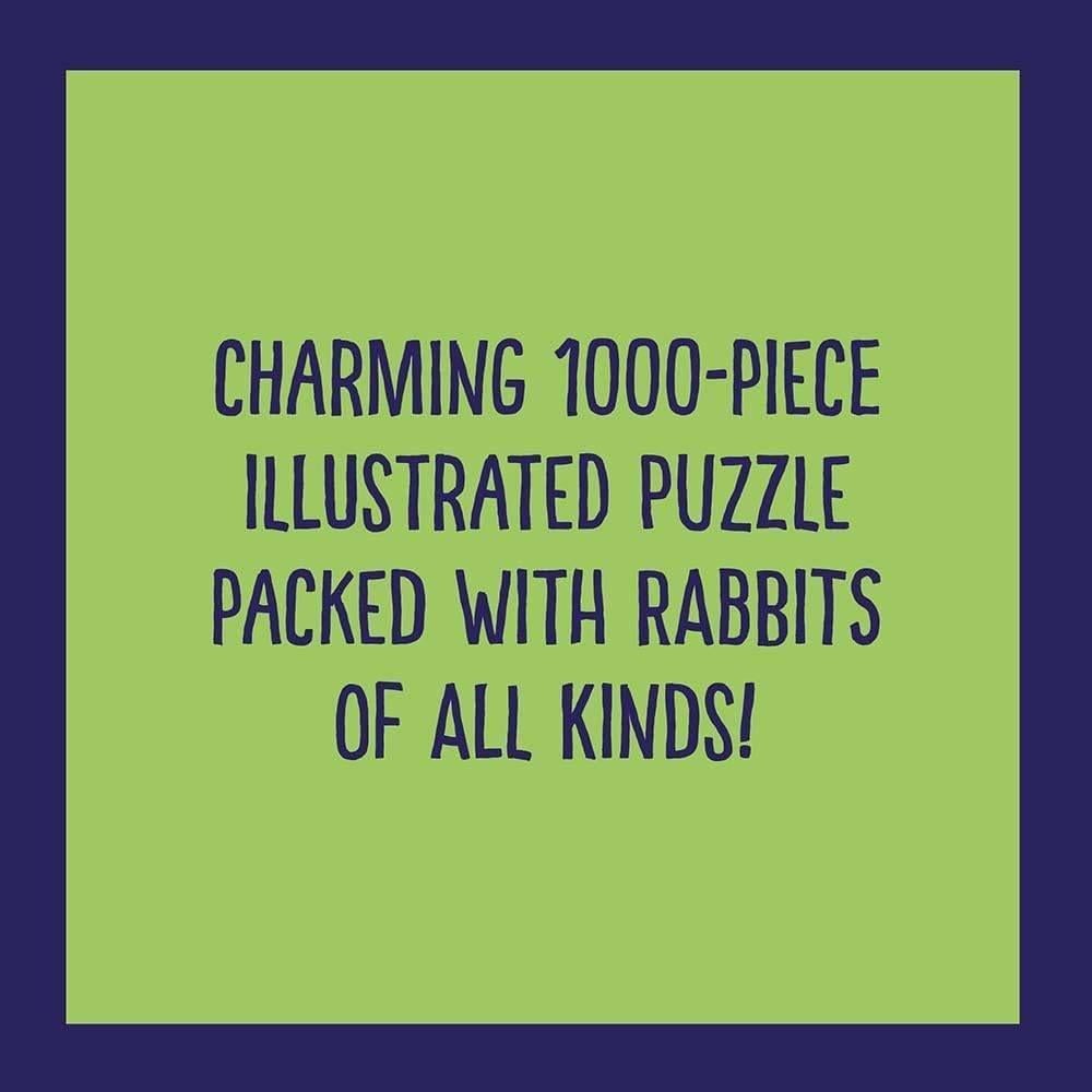 Chronicle Books: Rabbitology Puzzle (1000pc Jigsaw) Board Game