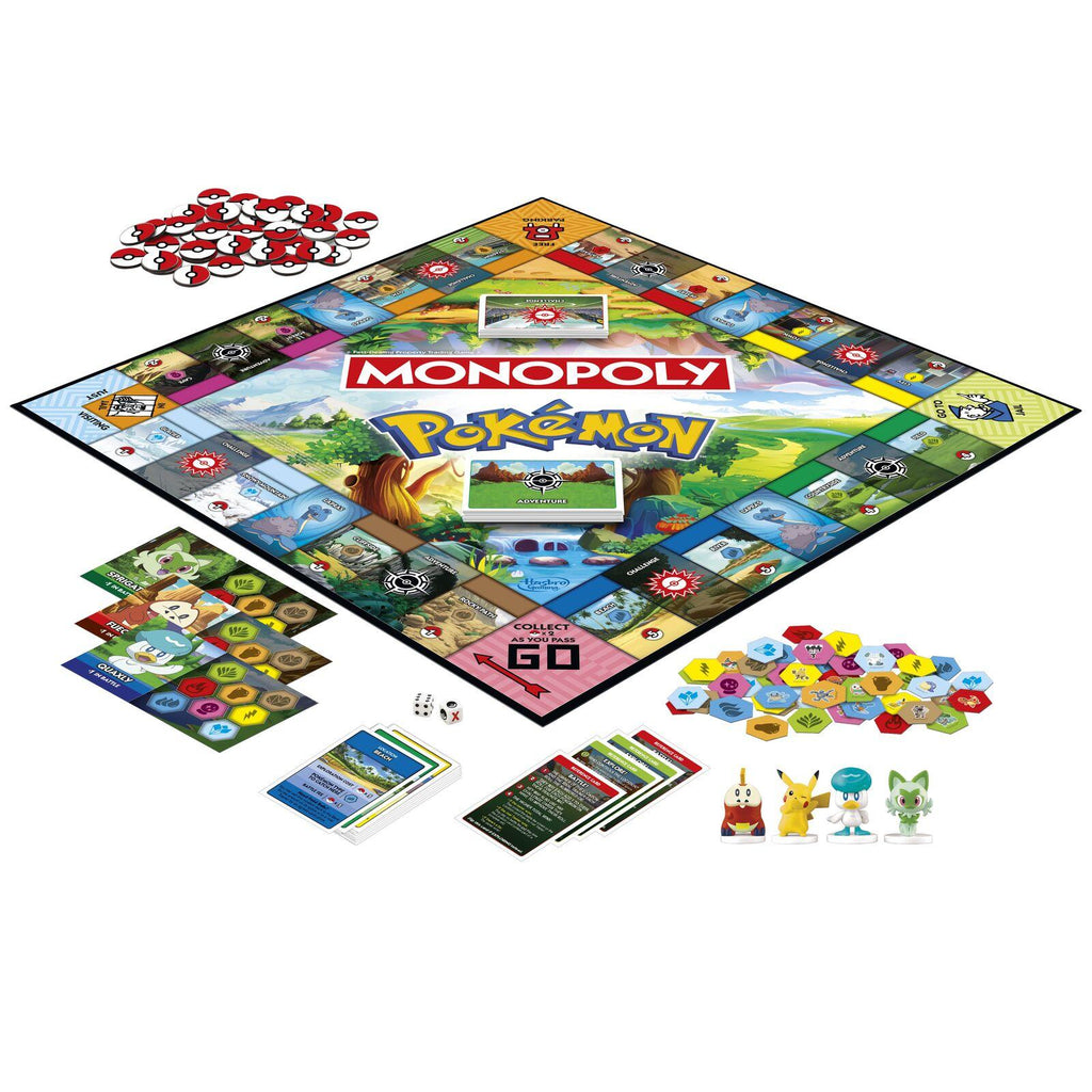 Monopoly - Pokemon Edition Board Game