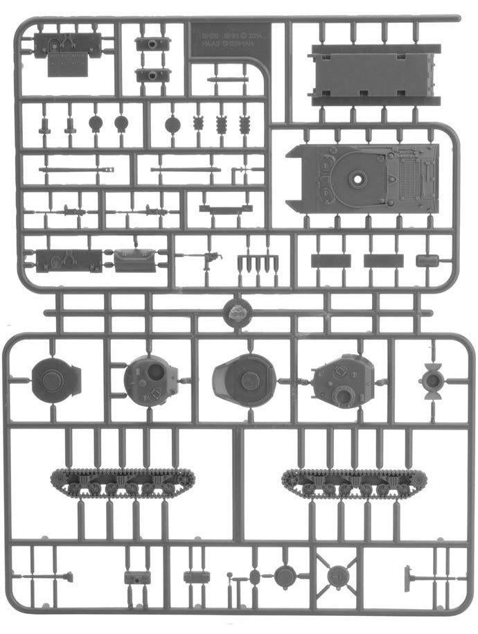 Flames of War: M4 Sherman (105mm) - Assault Gun Platoon (Plastic)