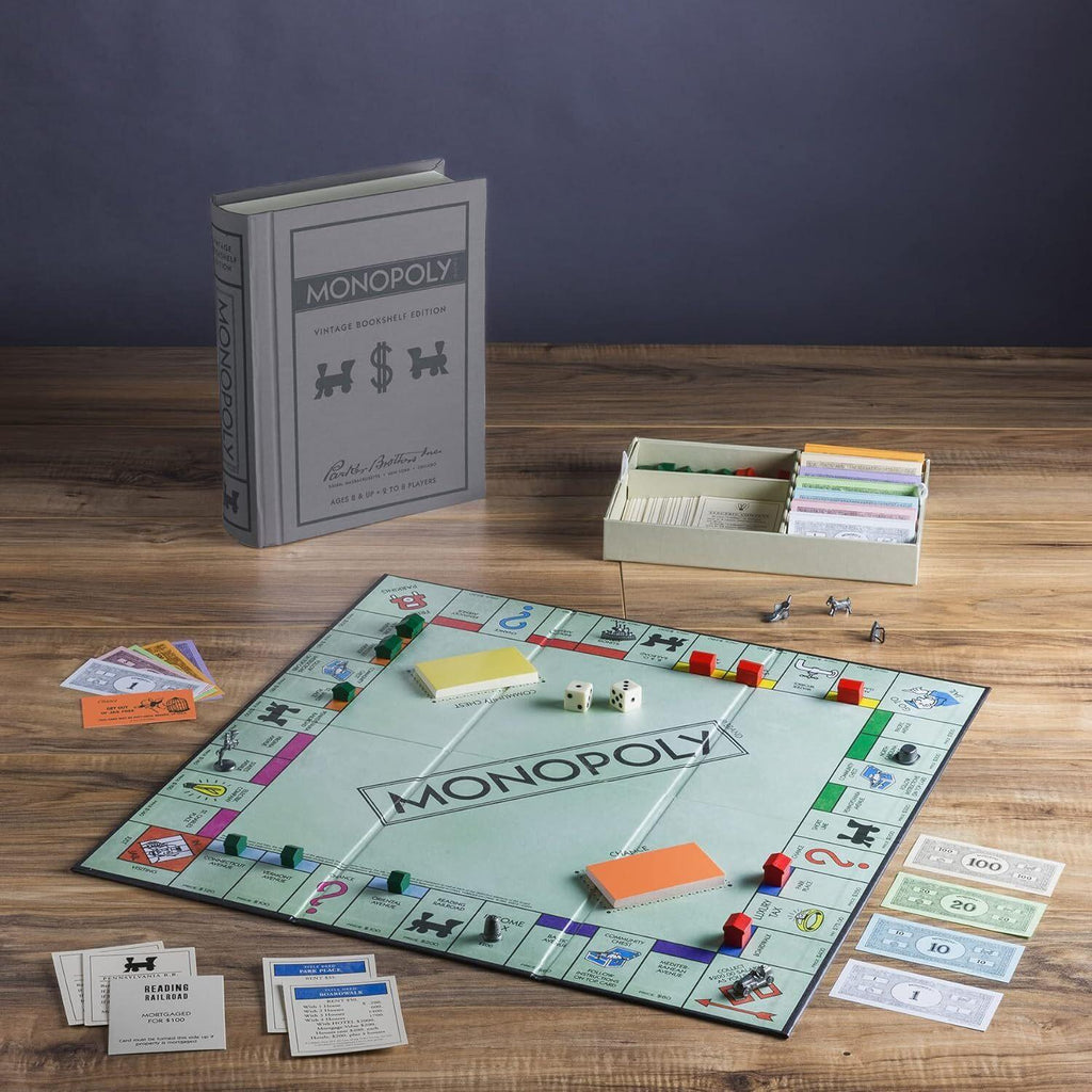 Monopoly - Vintage Bookshelf Edition Board Game