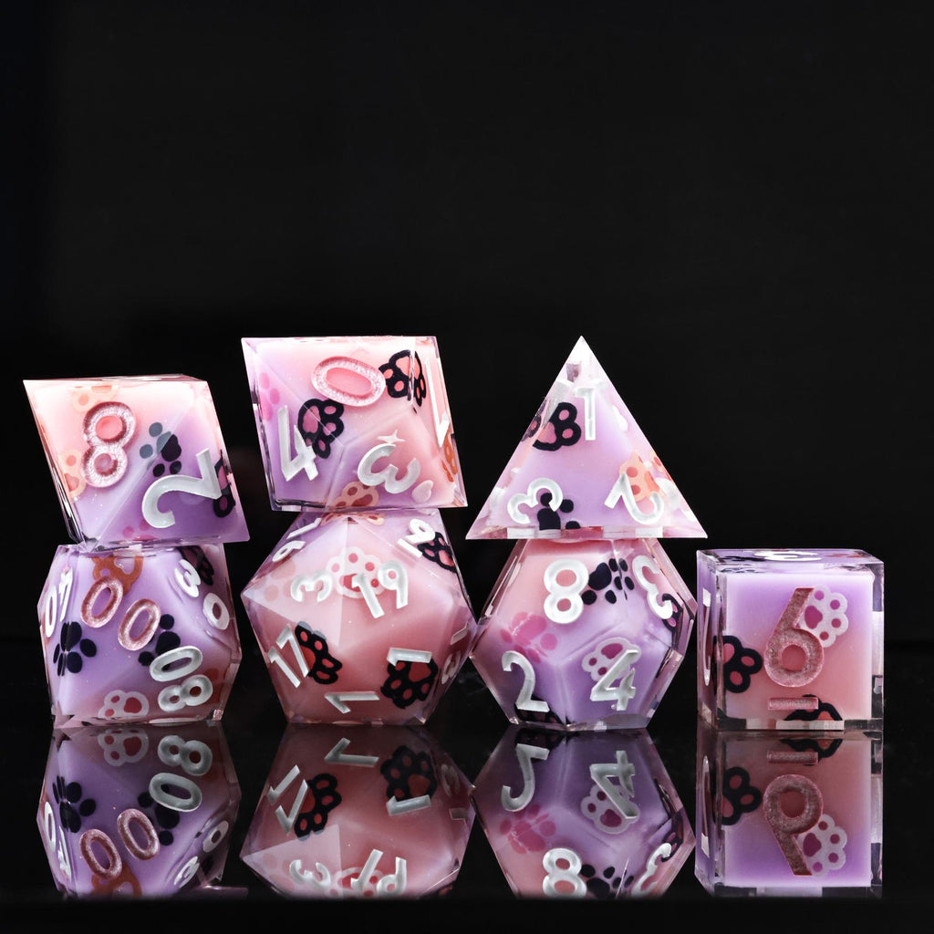 Dudley's Gallery - Toe Beans Sharp Edge Resin Dice Set