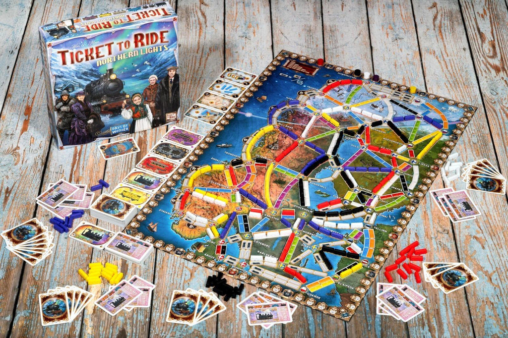 Ticket to Ride: Northern Lights Board Game