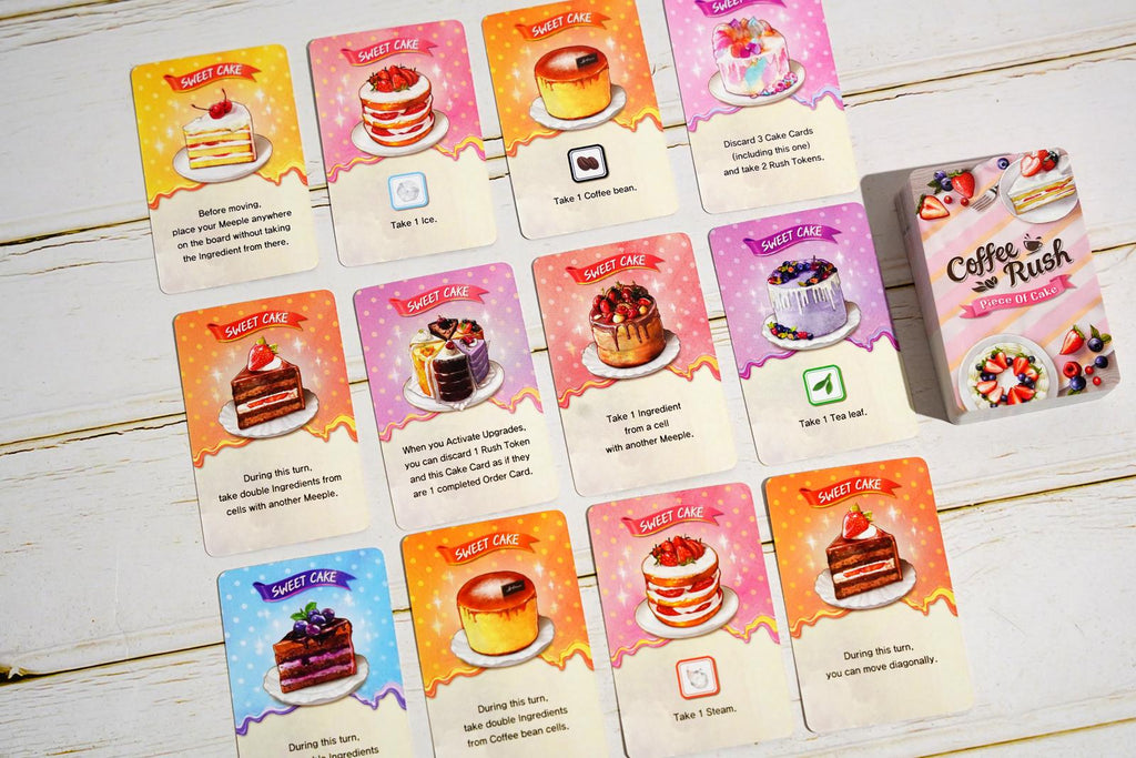 Coffee Rush - Piece of Cake (Board Game Expansion)