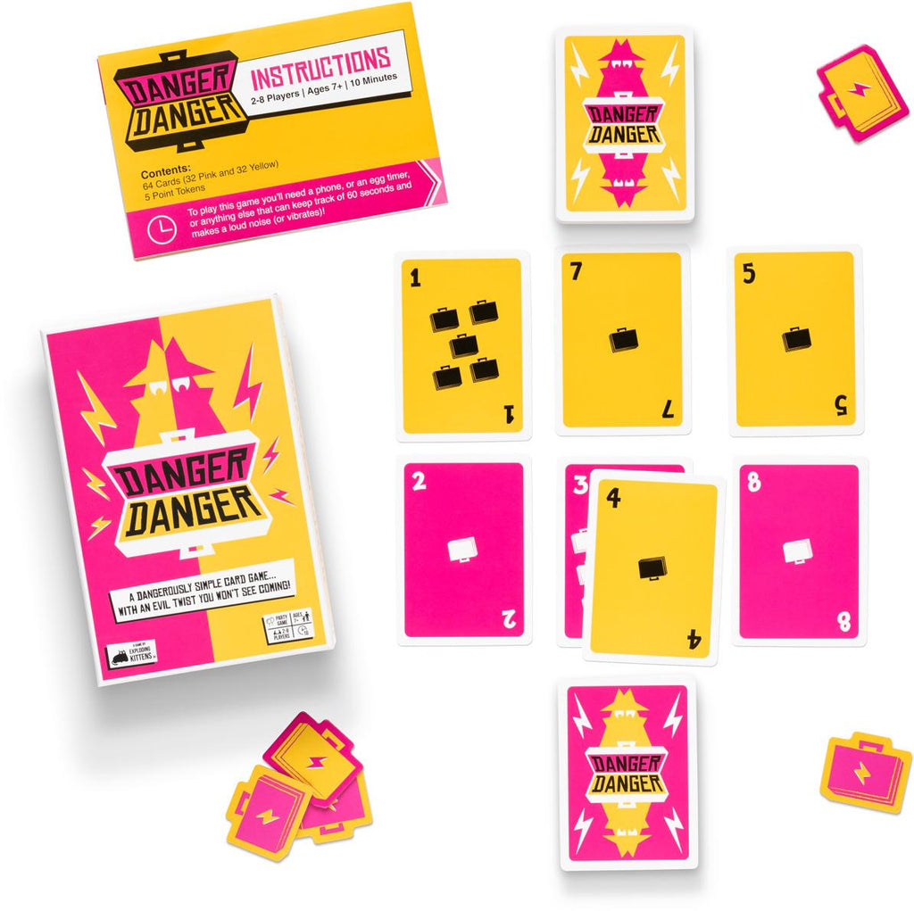 Danger Danger By Exploding Kittens Board Game