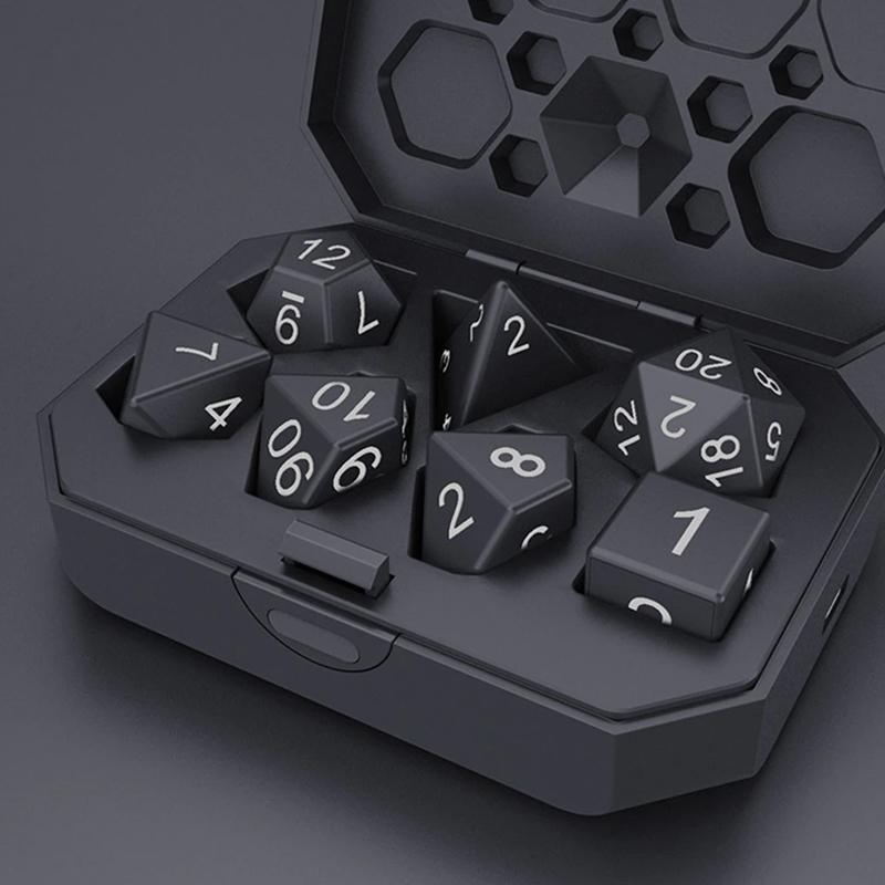 LED Polyhedral Light Up Dice Set (7 Piece Set)