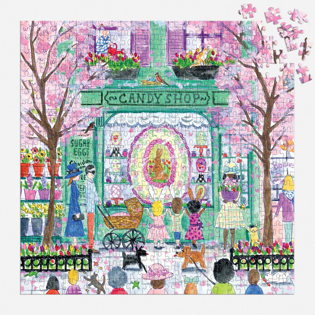 Galison: Michael Storrings Easter Candy Shop - 500 Piece Puzzle Board Game