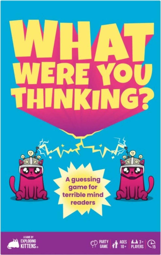 What Were You Thinking? (By Exploding Kittens) Board Game