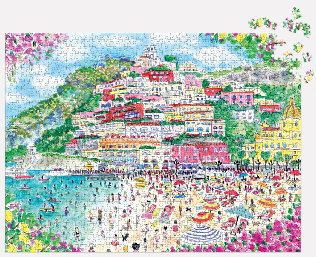 Galison: Coast of Italy - 1000 Piece Puzzle Board Game