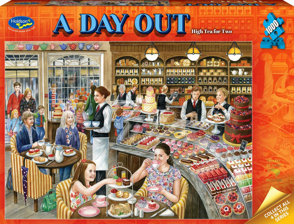 Holdson: A Day Out - High Tea for Two Puzzle (1000pc Jigsaw) Board Game