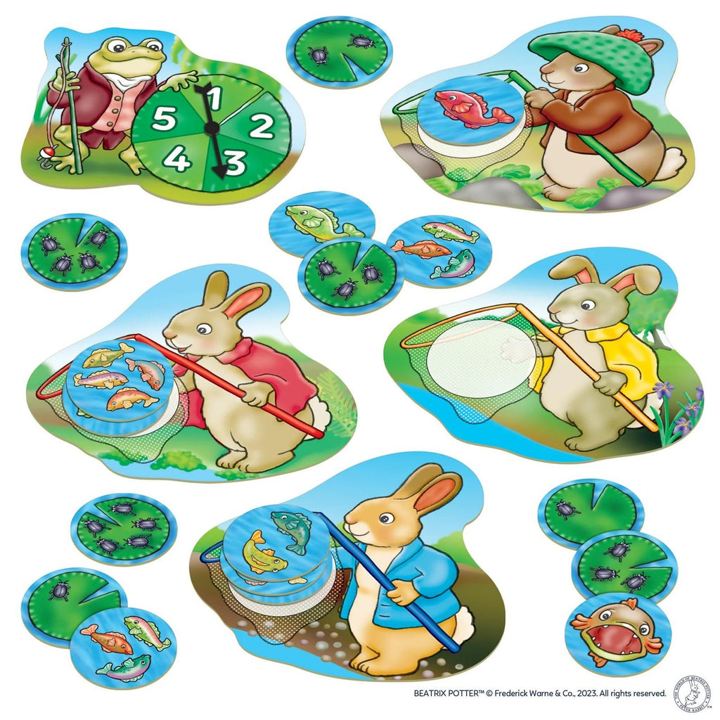 Orchard: Peter Rabbit - Fish & Count Board Game