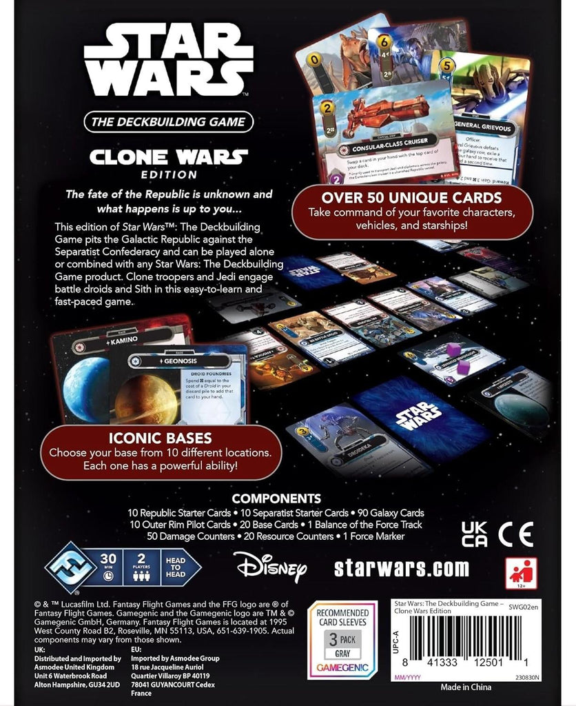 Star Wars: The Deckbuilding Game - Clone Wars Edition