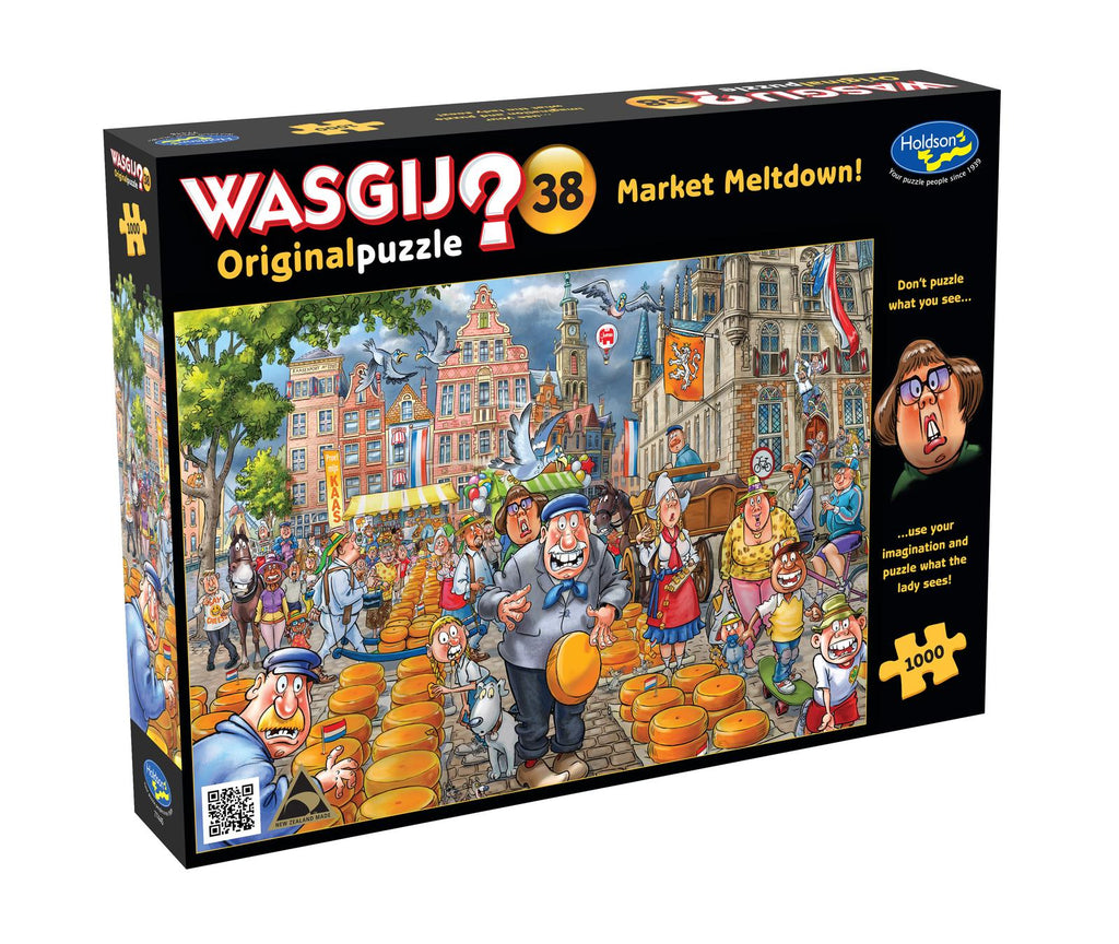 Wasgij? Original #38: Market Meltdown! (1000pc Jigsaw) Board Game