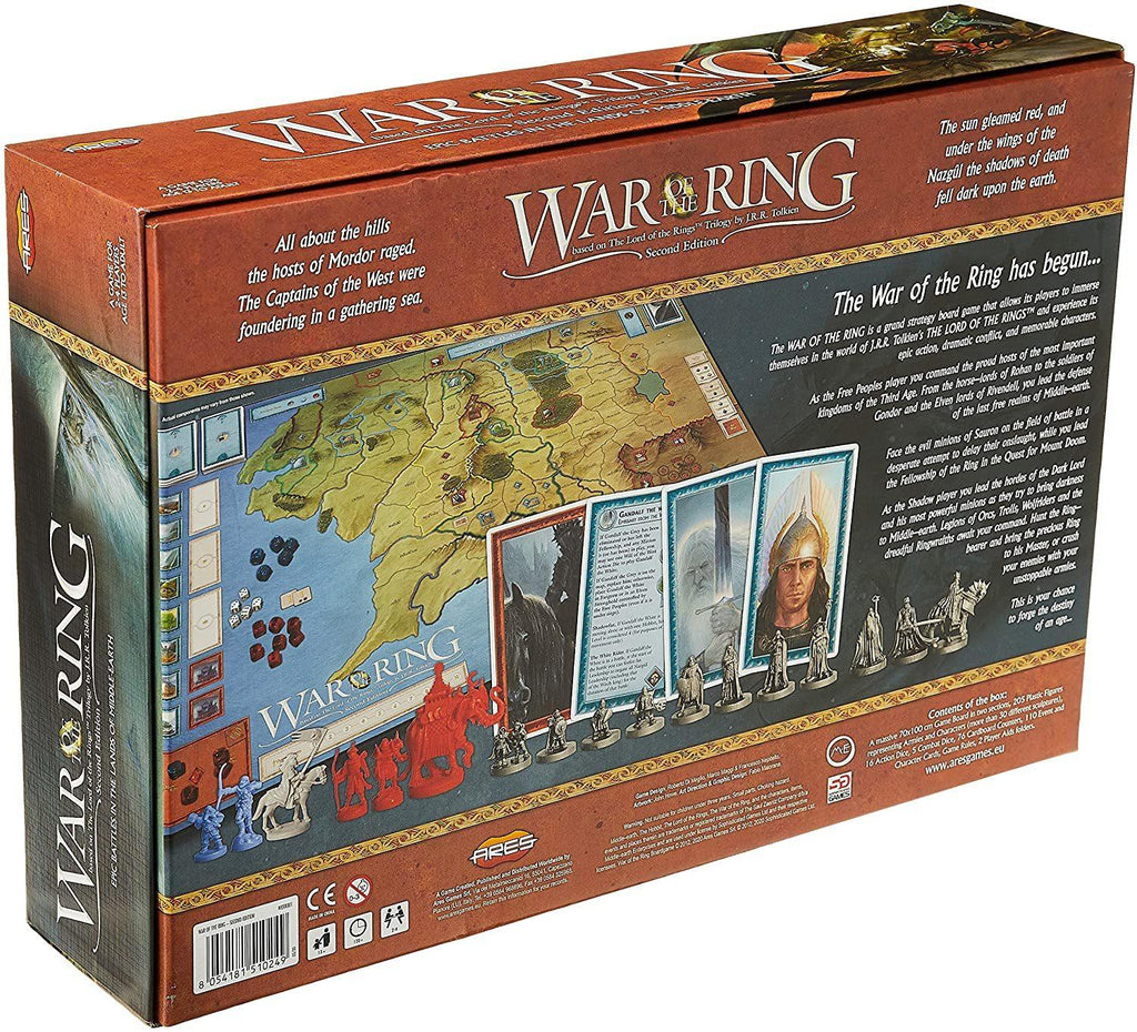 The Lord of the Rings: War of the Ring - Second Edition Board Game