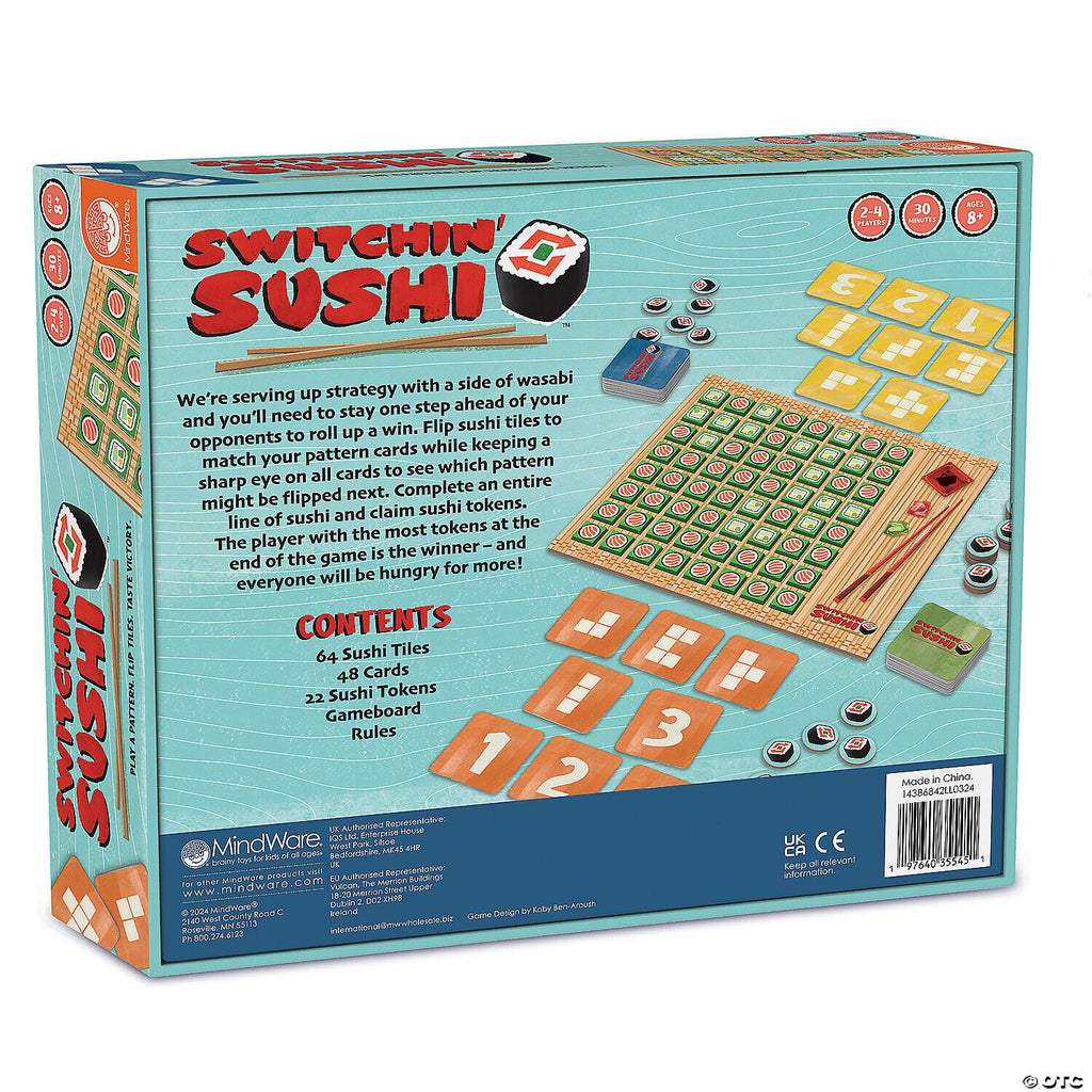 Switchin' Sushi Board Game
