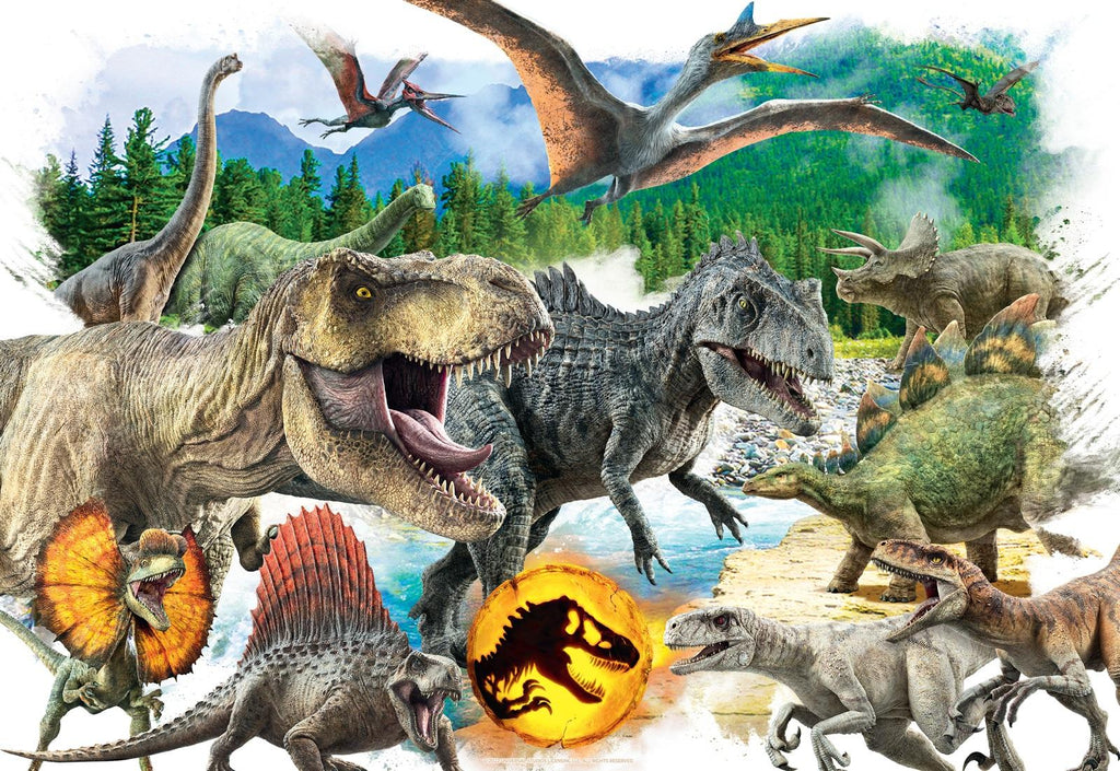 Jurassic World Dominion: Dangerous Animals (300pc Jigsaw) Board Game