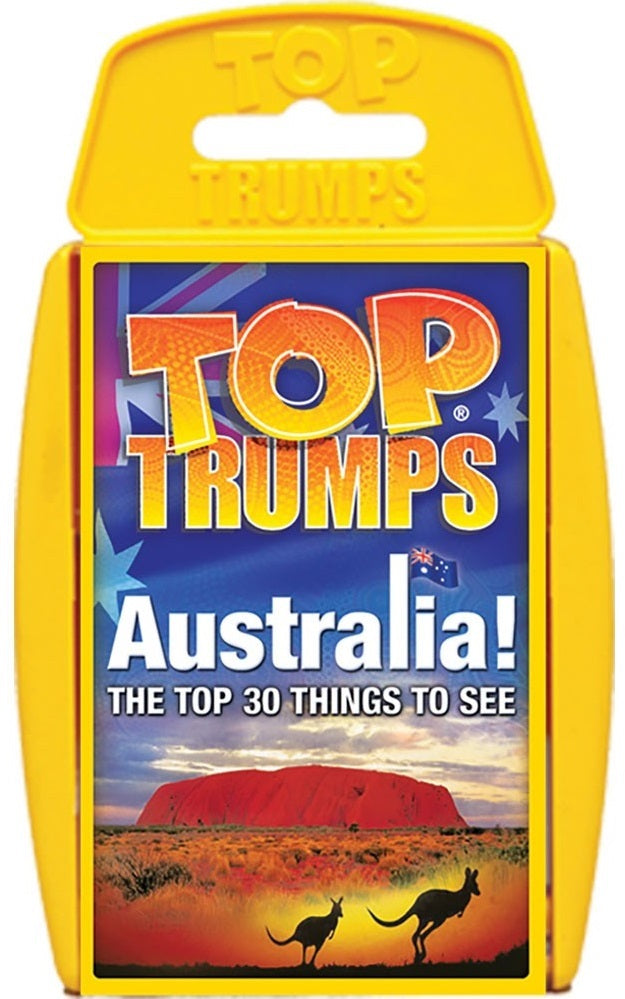 Top Trumps: Australia - Top 30 Things to See Board Game