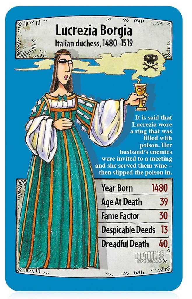 Top Trumps: Horrible Histories V2 Board Game