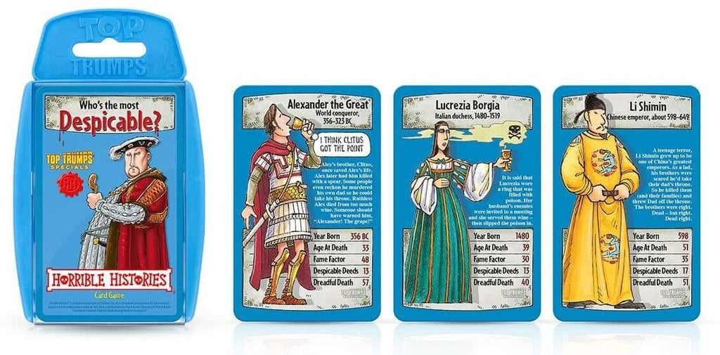 Top Trumps: Horrible Histories V2 Board Game