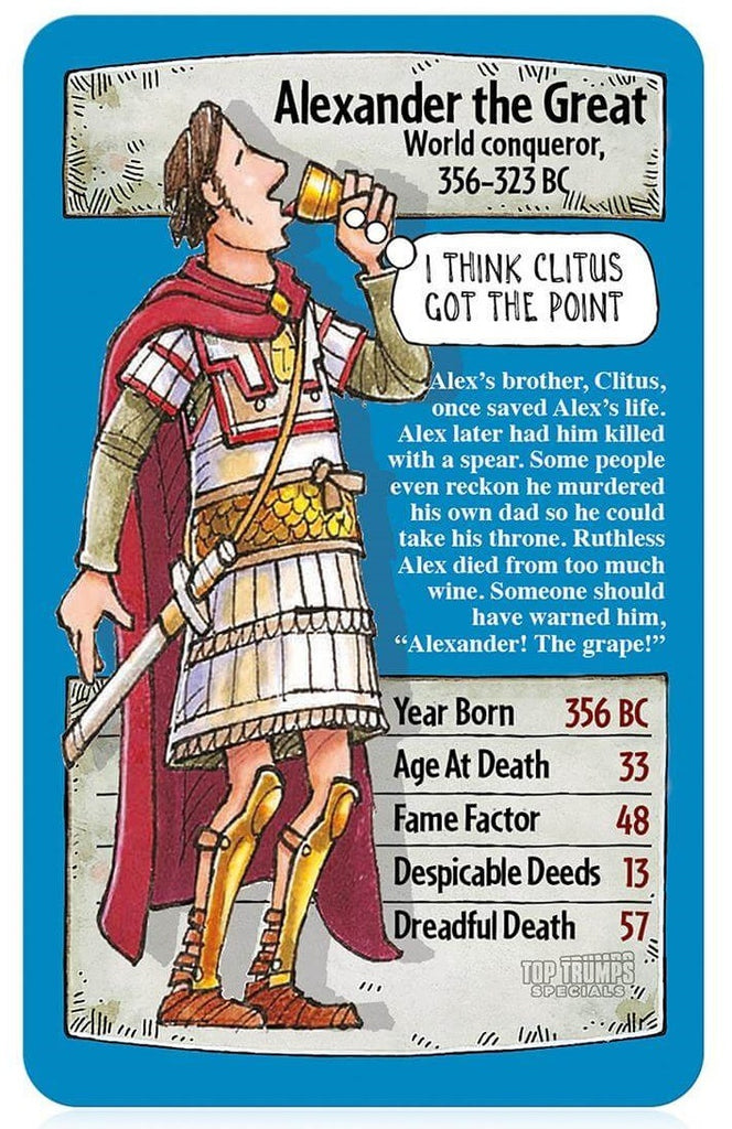 Top Trumps: Horrible Histories V2 Board Game