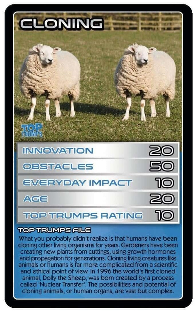 Top Trumps STEM: Sensational Science Board Game