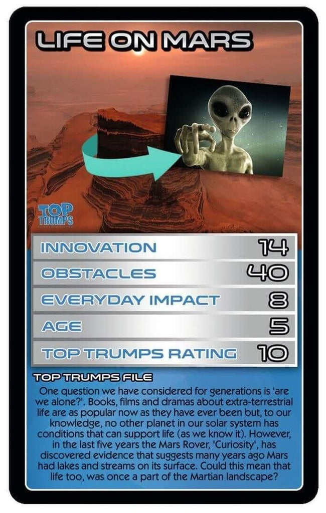 Top Trumps STEM: Sensational Science Board Game