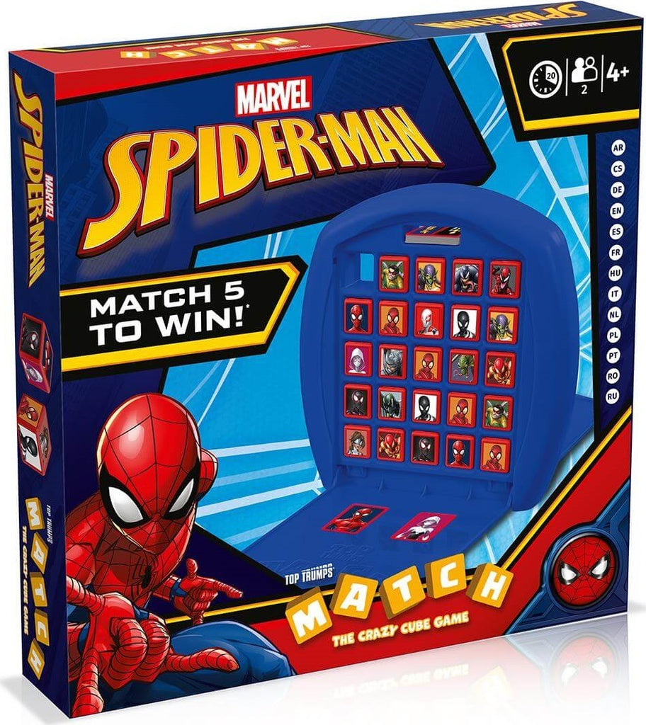 Top Trumps: Marvel Spider-Man Match Board Game