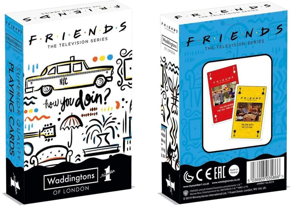 Top Trumps: Friends Playing Cards Board Game