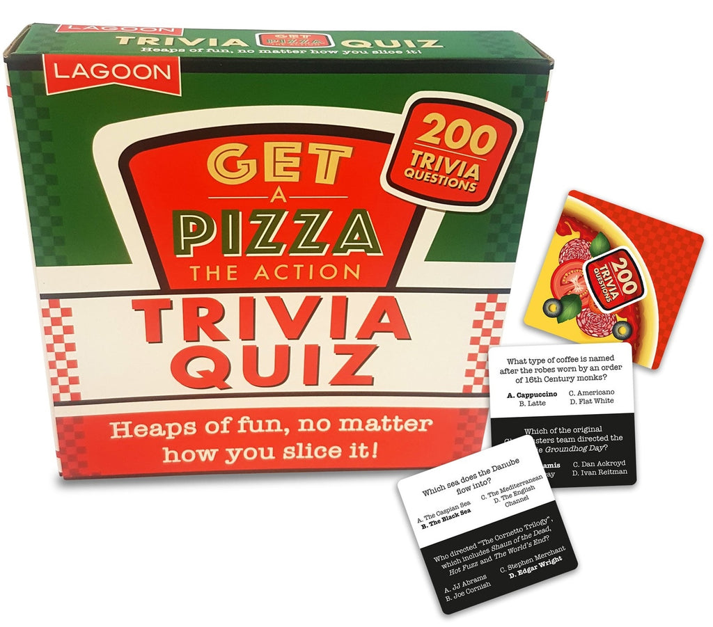 Lagoon: Get A Pizza The Action Trivia Quiz Board Game