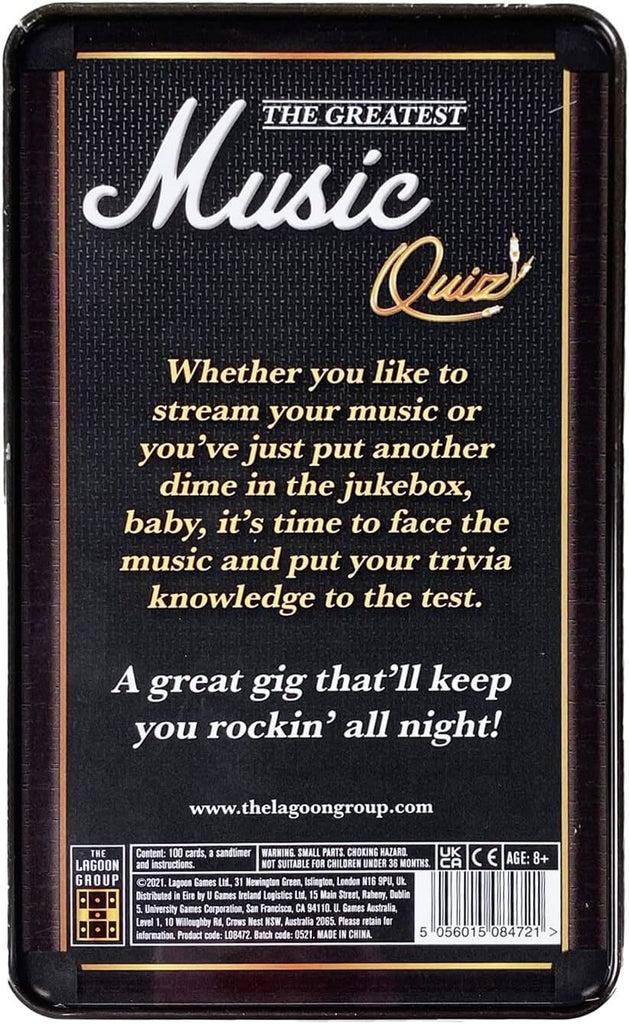 Lagoon: The Greatest Music Quiz Board Game