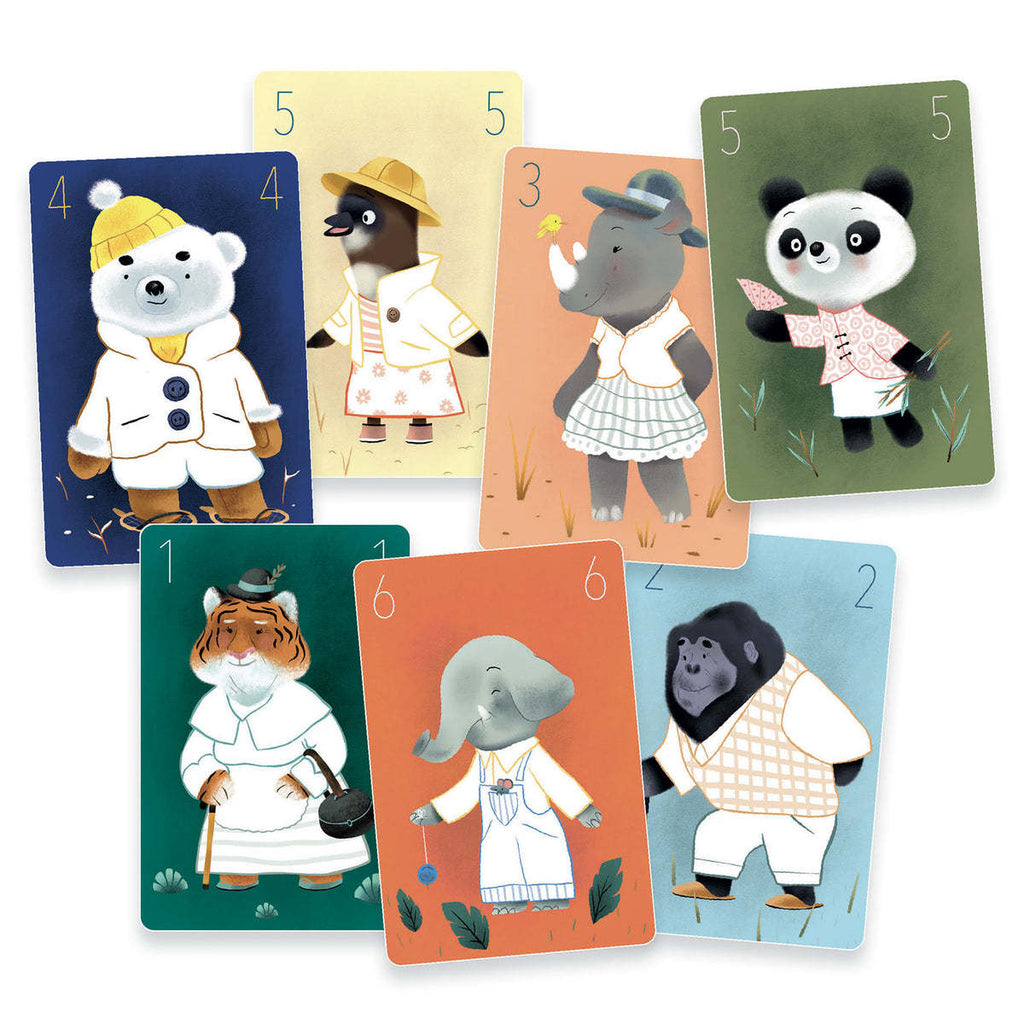 Djeco: DIY Cards Game - Creature Chic