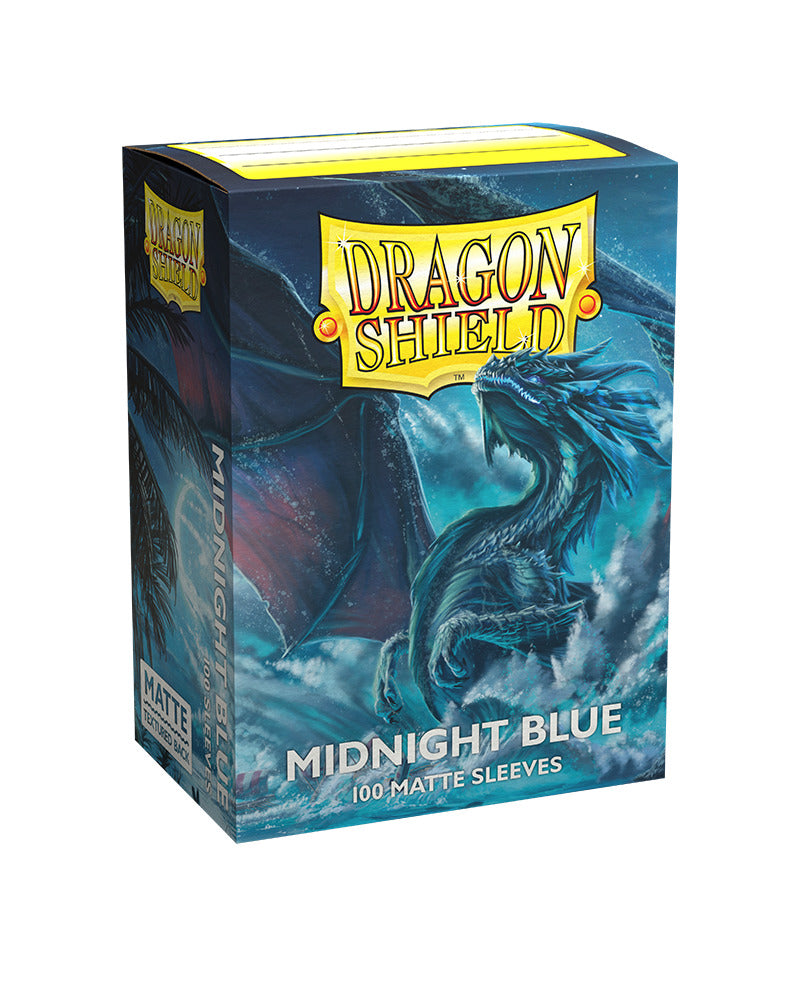 Dragon Shield: Matte Midnight Blue Sleeves