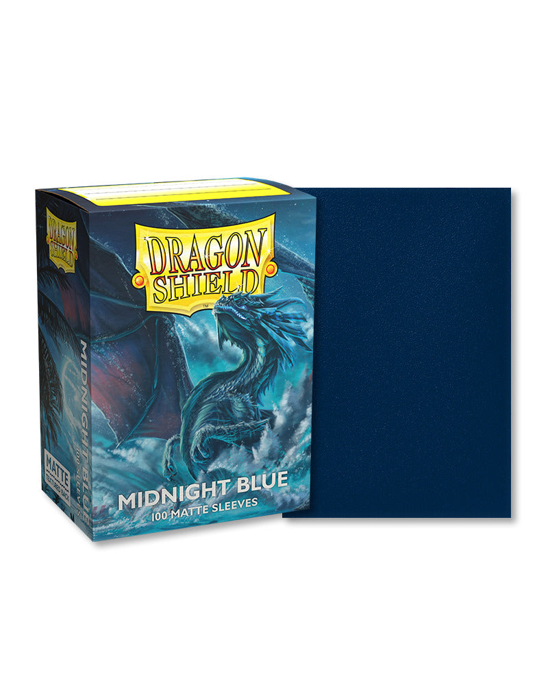 Dragon Shield: Matte Midnight Blue Sleeves