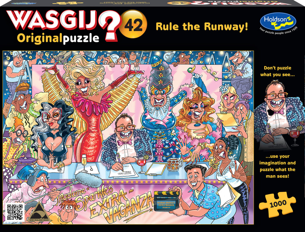 Wasgij? Original #42: Rule the Runway! (1000pc Jigsaw) Board Game