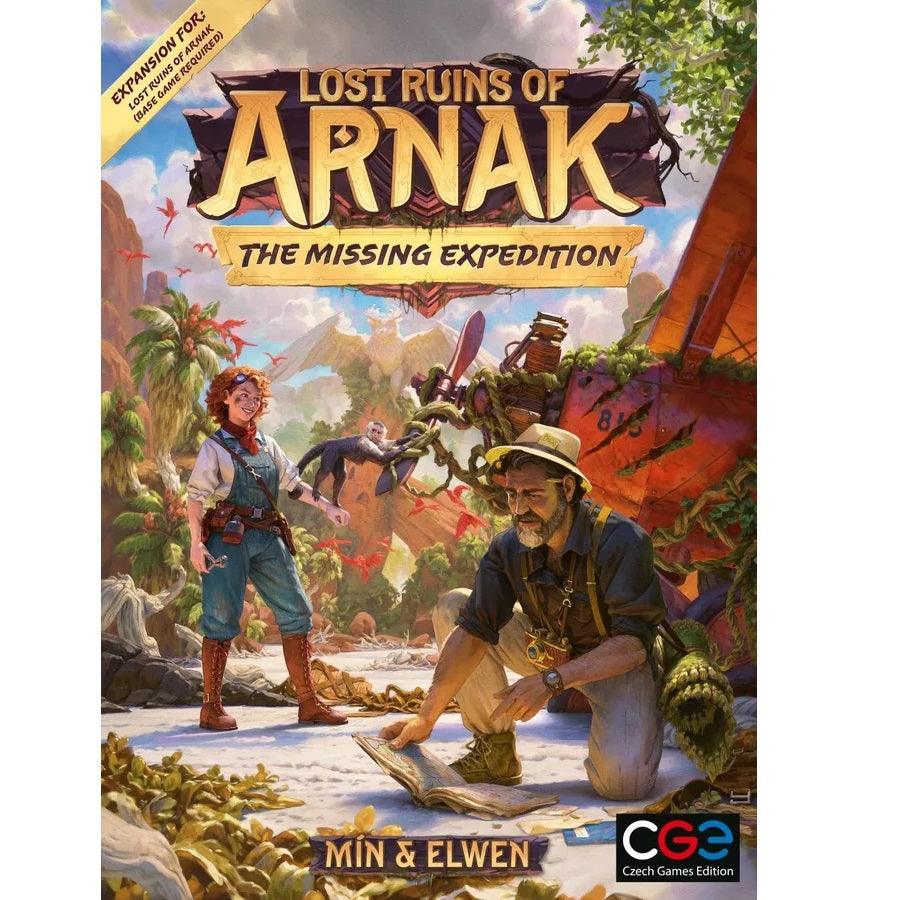 Lost Ruins of Arnak: The Missing Expedition (Board Game Expansion)