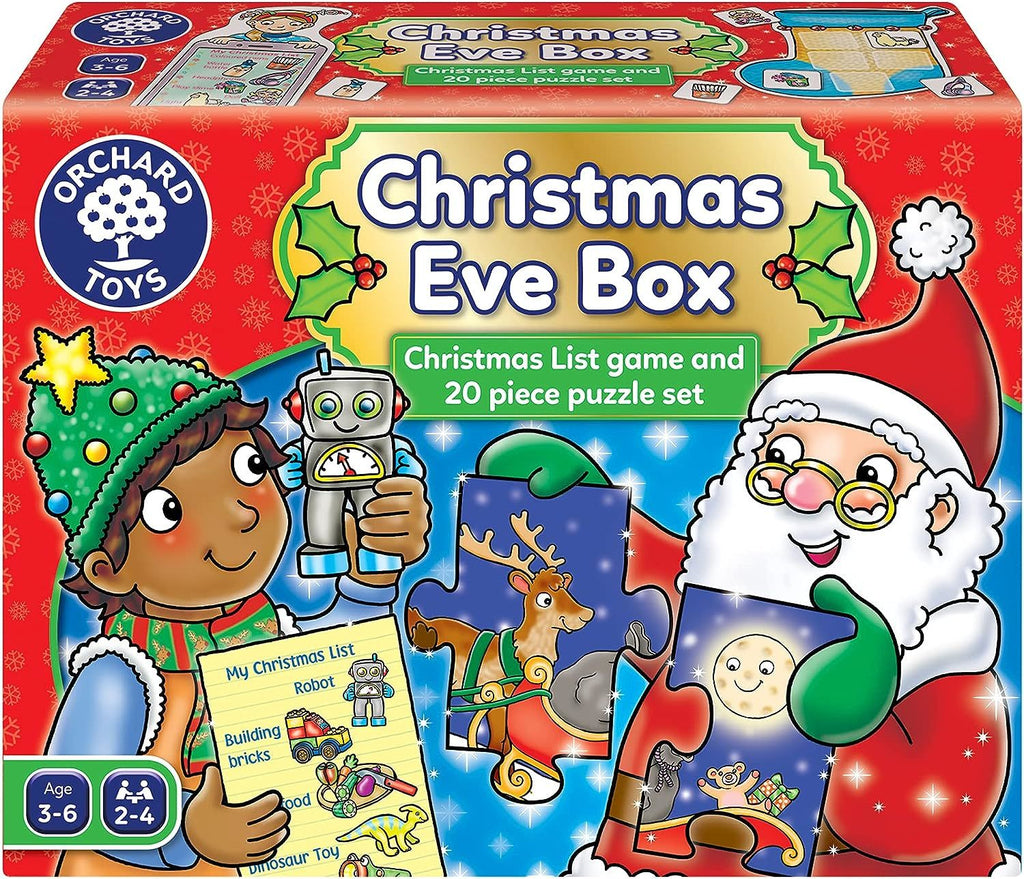 Orchard Toys: 20-Piece Jigsaw Puzzle - Christmas Eve Box Board Game