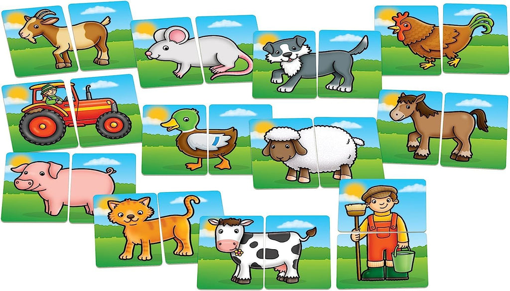 Orchard Toys: Farmyard Heads and Tails Board Game