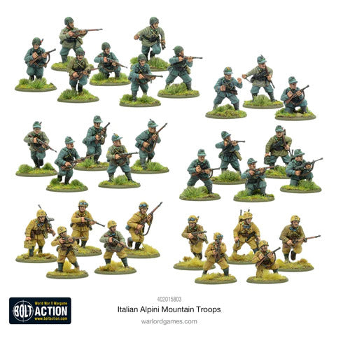 Bolt Action: Italian Alpini Mountain Troops