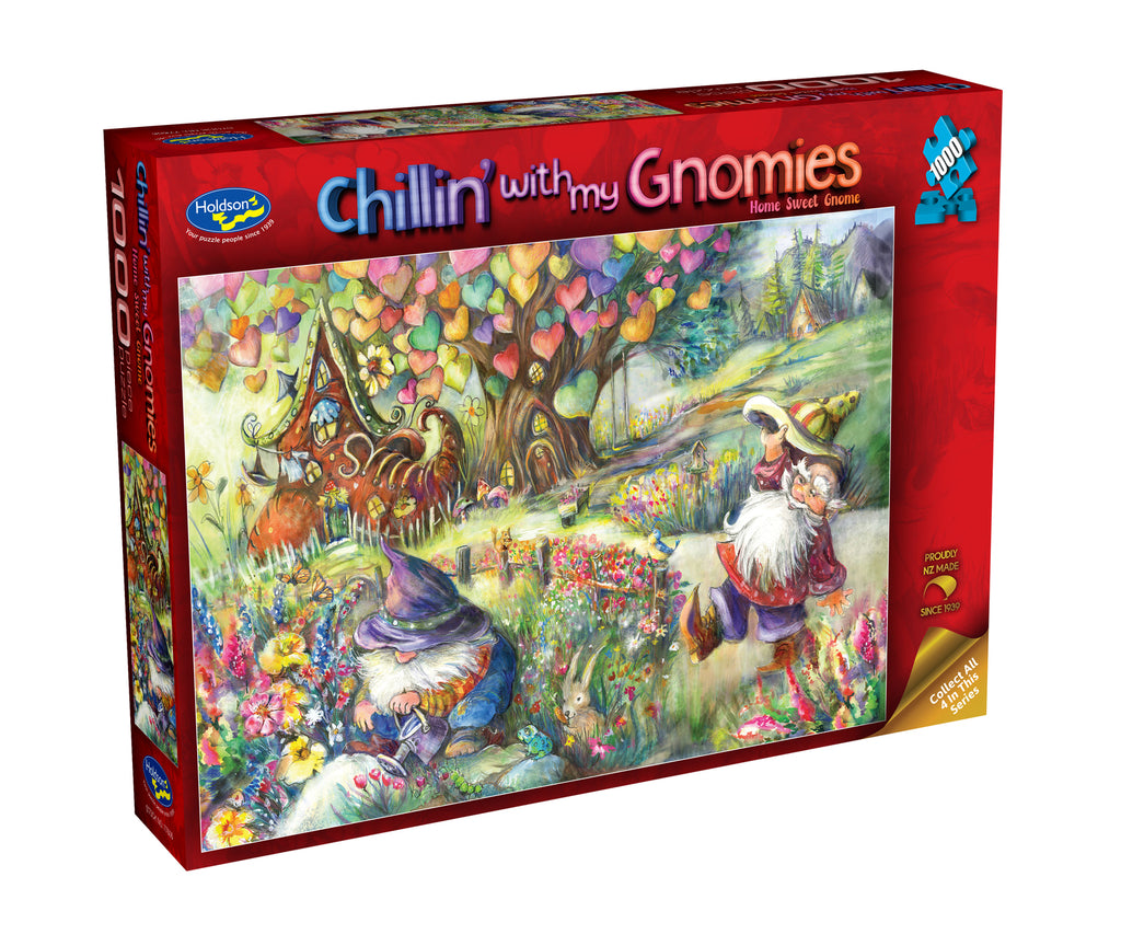 Chillin' with My Gnomies: Home Sweet Gnome (1000pc Jigsaw) Board Game