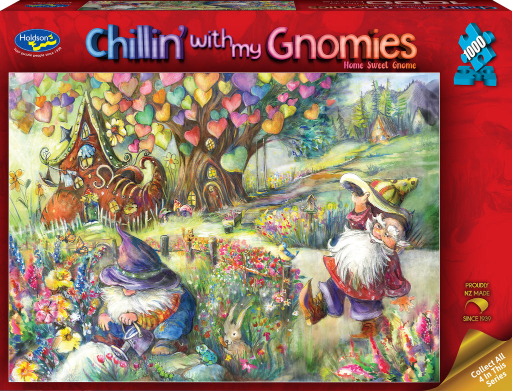 Chillin' with My Gnomies: Home Sweet Gnome (1000pc Jigsaw) Board Game