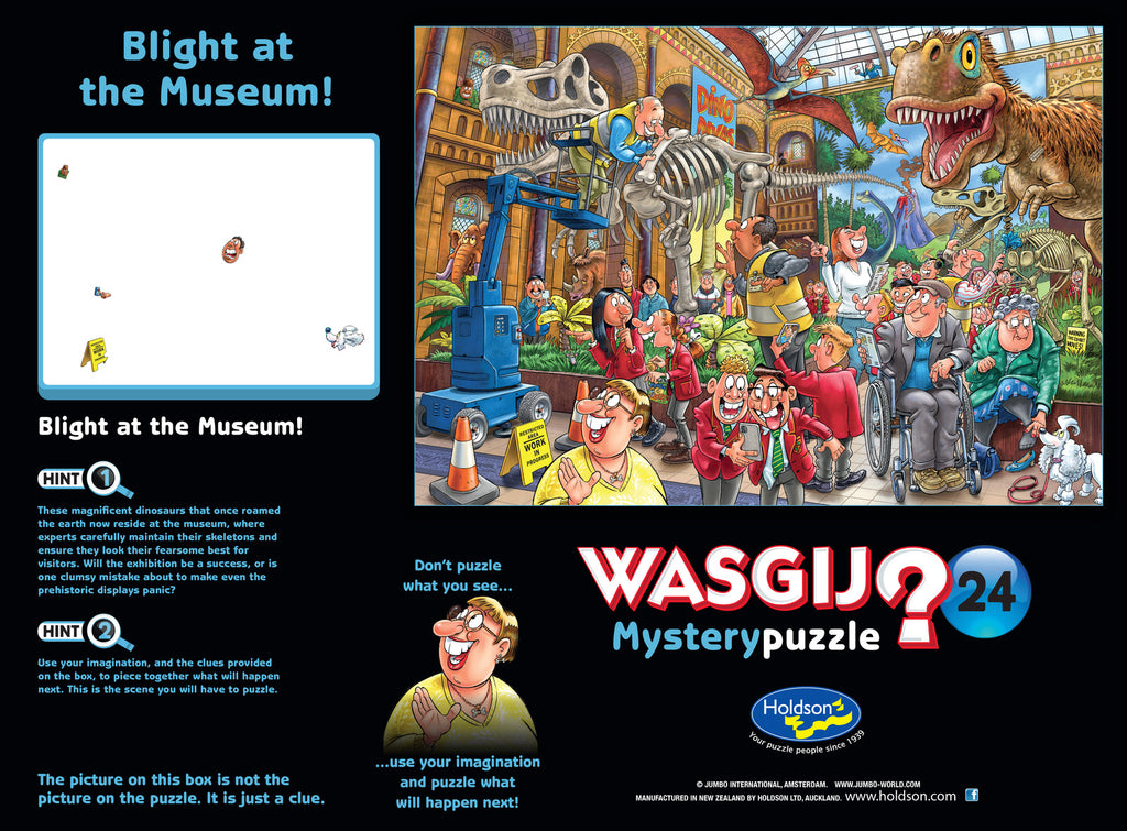 Wasgij? Mystery #24: Blight at the Museum! (1000pc Jigsaw) Board Game