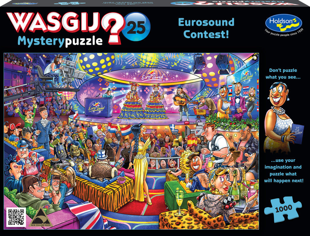 Wasgij? Mystery #25: Eurosound Concert (1000pc Jigsaw) Board Game